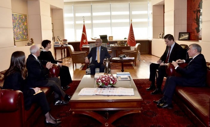 Yunan büyükelçiden Kılıçdaroğlu'na ziyaret