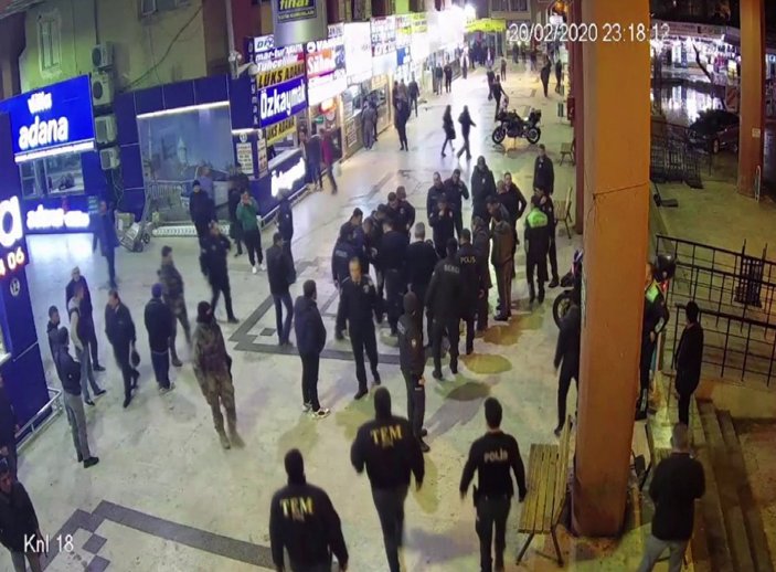 Adana'da otogarda silahlı çatışma