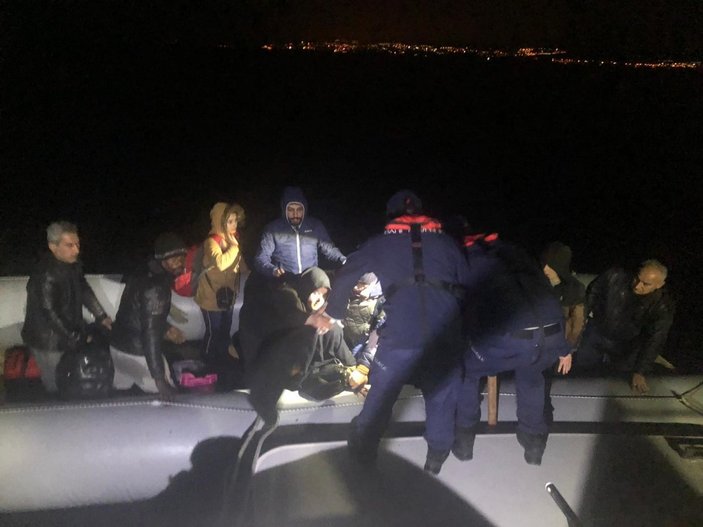 Kuşadası'nda 34 kaçak göçmen yakalandı