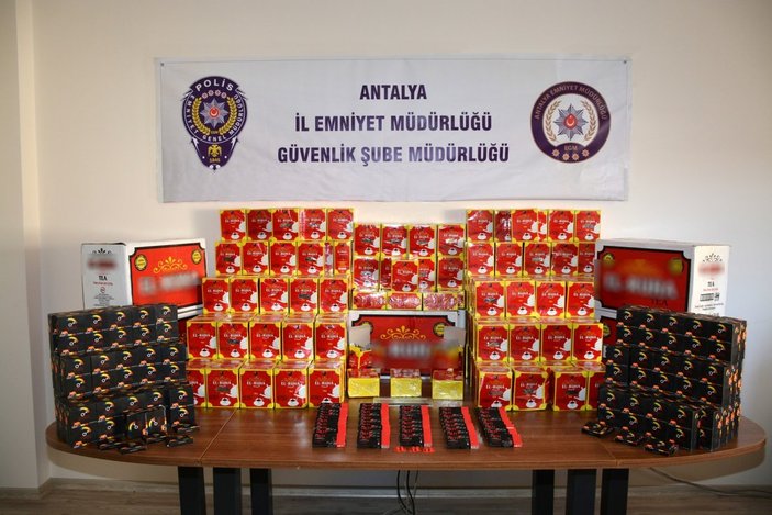 Antalya'da sahte ürün operasyonunda 4 kişi yakalandı