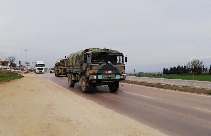 Suriye sınırına komando ve askeri araç sevkiyatı