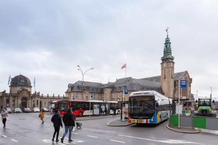 Lüksemburg'da toplu taşıma ücretsiz oldu