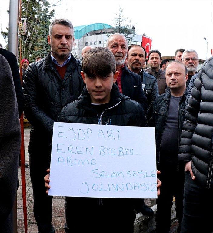 İdlib şehidi Eyüp Gülaştı'ya Samsun'da veda
