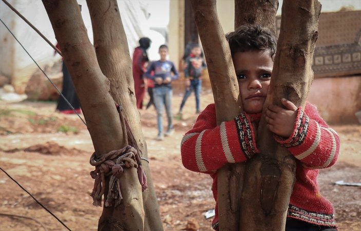 İdlib'de göç en fazla çocukları etkiliyor