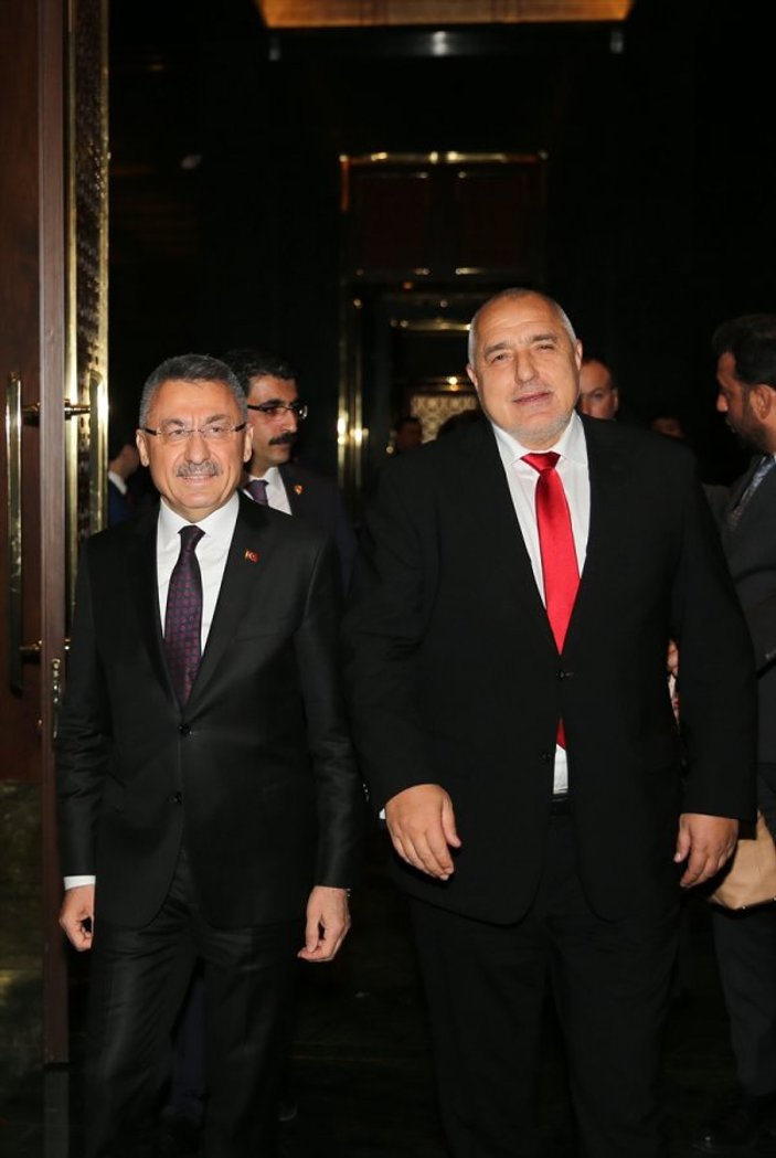 Erdoğan, Bulgaristan Başbakanı Borisov'u kabul etti