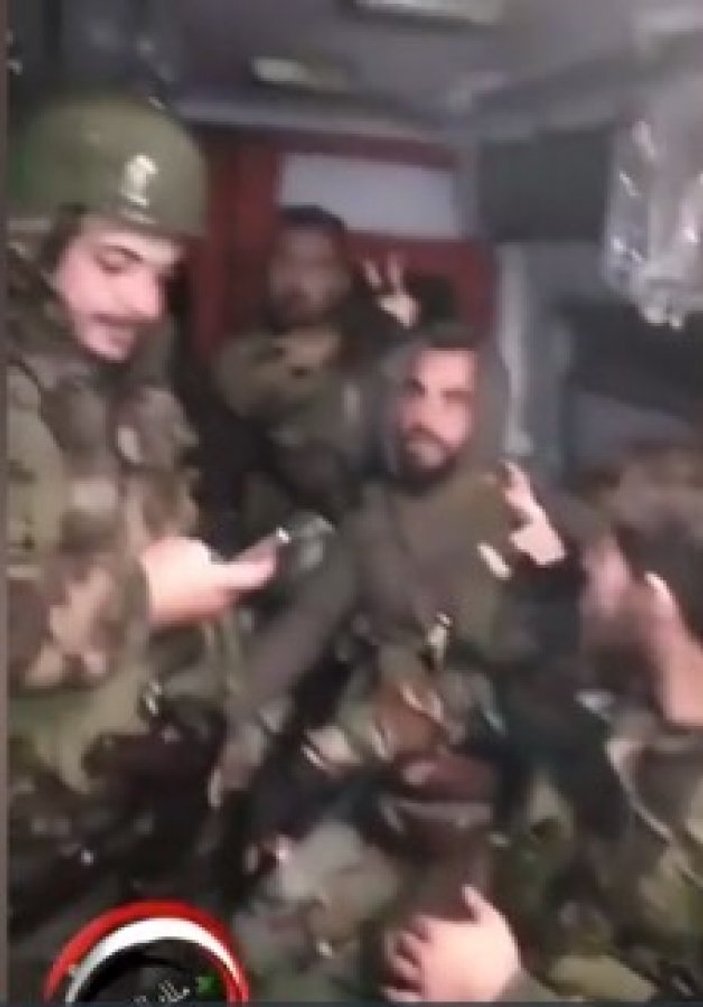 Esad'ın askerleri ambulansı kalkan yaptı