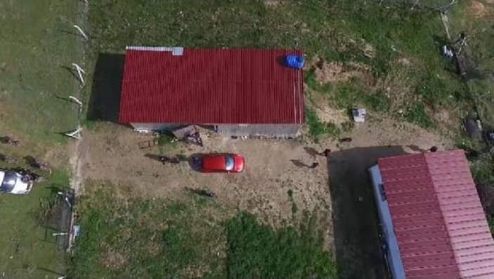 İzmir'de drone destekli uyuşturucu operasyonu