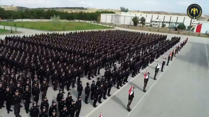 Polis Akademisi öğrencilerinden mesaj