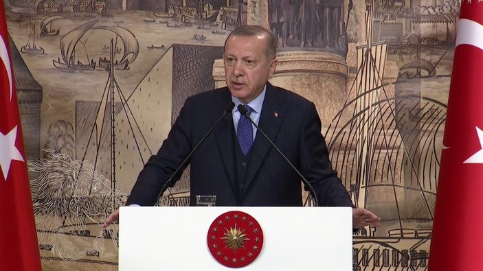 Cumhurbaşkanı Erdoğan, tartışılan konuşmasını yorumladı