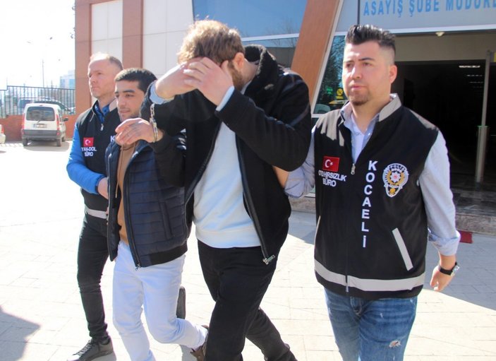 Kocaeli'de iş yerlerini soyan 6 kişi tutuklandı