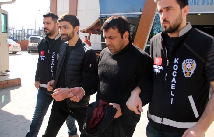 Kocaeli'de iş yerlerini soyan 6 kişi tutuklandı