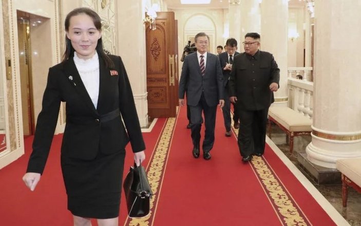 Kim Jong-un'un kız kardeşi, ilk kez resmi açıklama yaptı