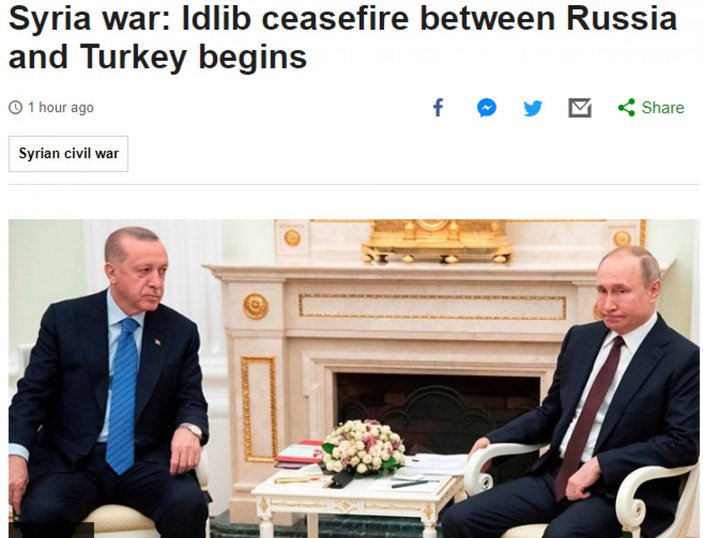 Türkiye ile Rusya arasındaki anlaşma dünya basınında