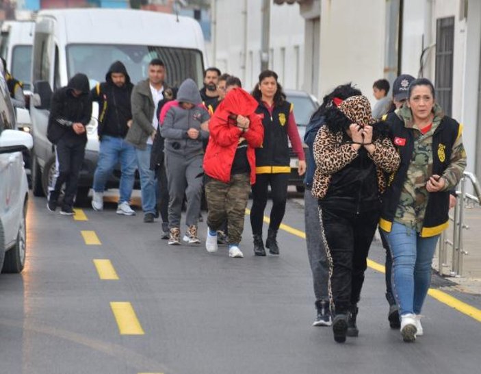 Adana'da fuhuş operasyonu: 11 tutuklama