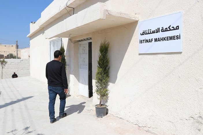 Tel Abyad'da adliye binası hizmete açıldı