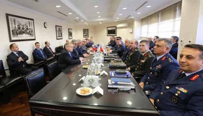 MSB: Türk ve Rus askeri heyetleri toplandı