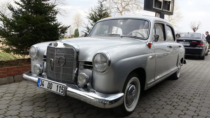 1960 model klasik otomobiline 100 bin TL harcadı