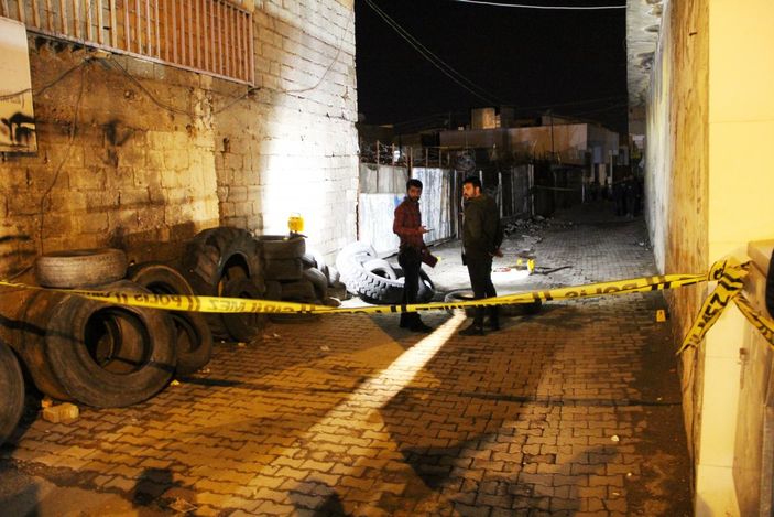 i Diyarbakır'da silahlı saldırı: 1 ölü