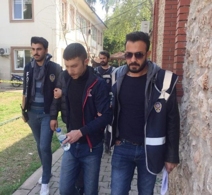 Antalya'da akü hırsızı sevgililer yakalandı