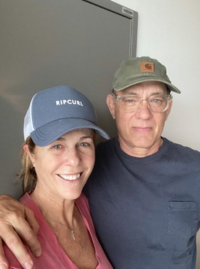 Tom Hanks'in eşiyle görüşen sunucuya koronavirüs bulaştı