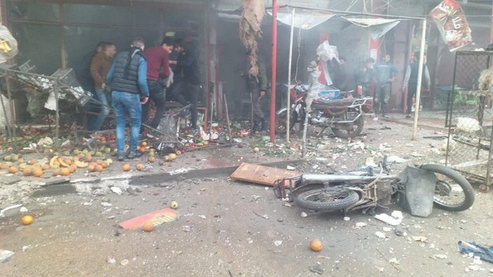 Afrin'de füzeli saldırı: 3 ölü 9 yaralı