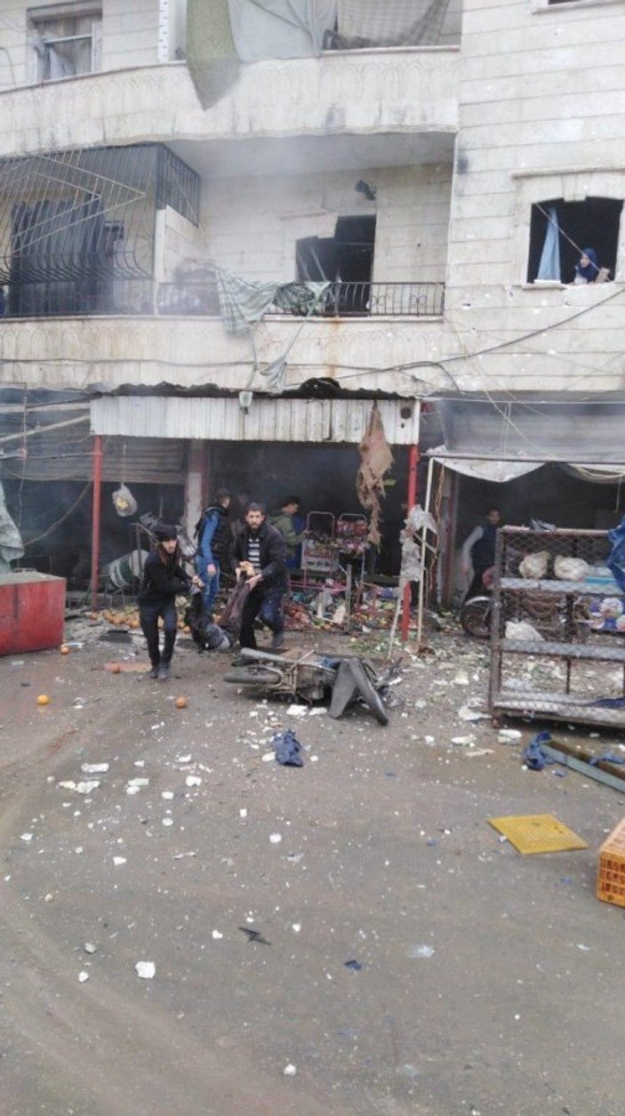 Afrin'de füzeli saldırı: 3 ölü 9 yaralı