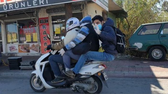 Antalya'da koronavirüs önlemli tehlikeli yolculuk
