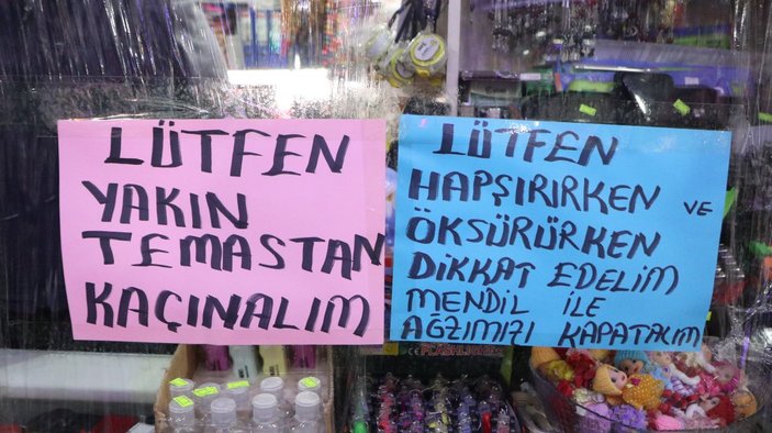 Kırşehir'de koronavirüse karşı streçli önlem