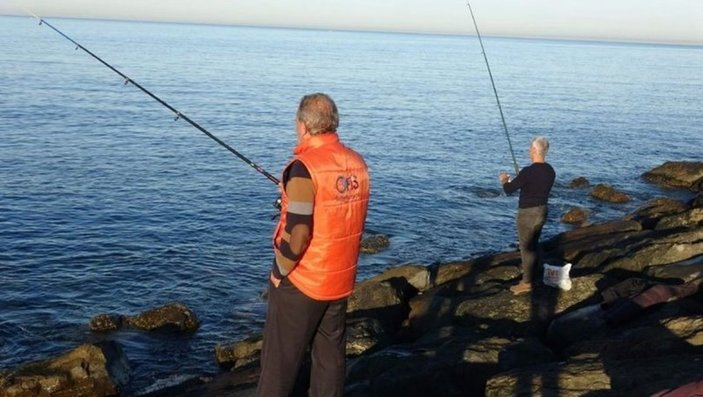 Üsküdar sahilinde balık tutmak yasaklandı
