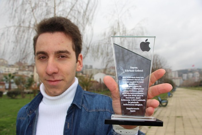 Trabzon'da lise öğrencisi Apple'ın açığını buldu
