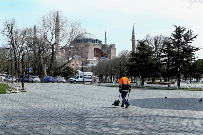 İstanbul'da koronavirüs sakinliği