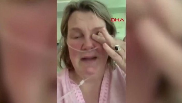 Korona hastası kadın yaşadıklarını ağlayarak anlattı