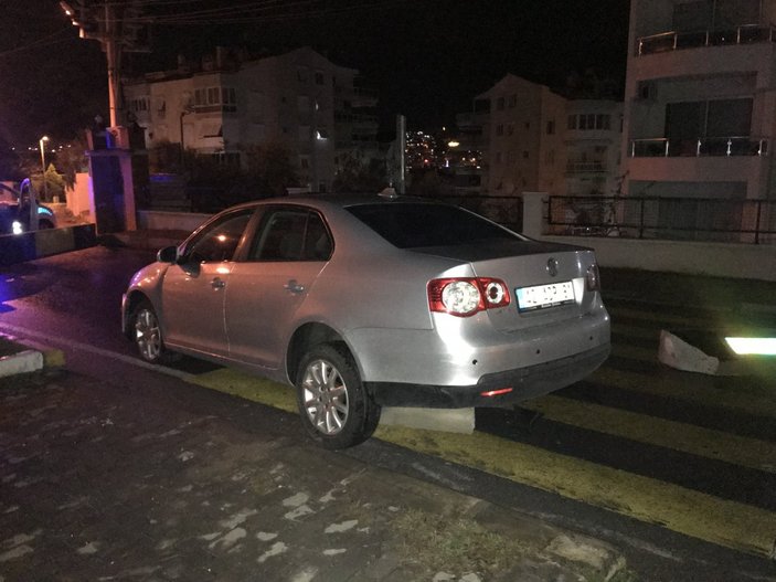 Aydın'da alkollü sürücüye 5 bin lira para cezası