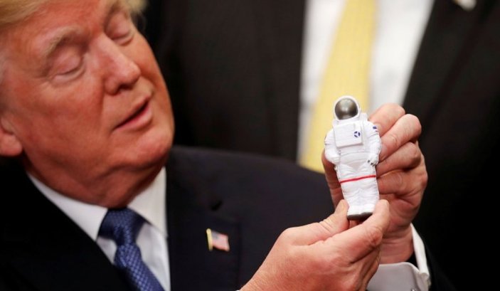 Trump'tan uzay kaynaklarının kullanımına onay