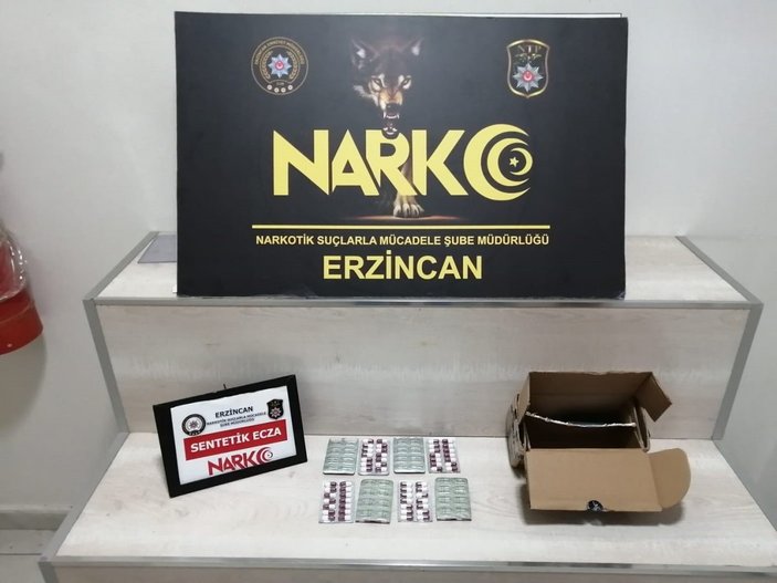 Erzincan'da uyuşturucu ticareti yapan 3 kişi tutuklandı