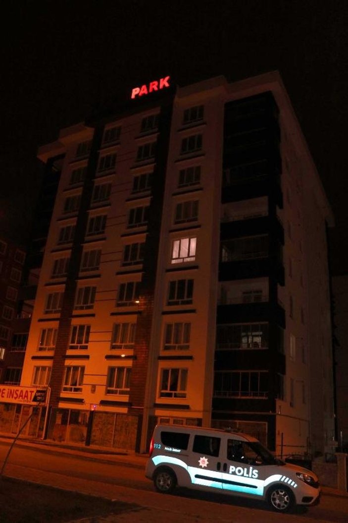 Kayseri'de 8 katlı bina karantina altına alındı