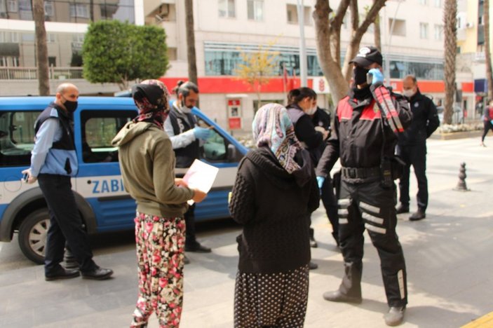 Antalya'da kavga eden dilenciler yine yakalandı
