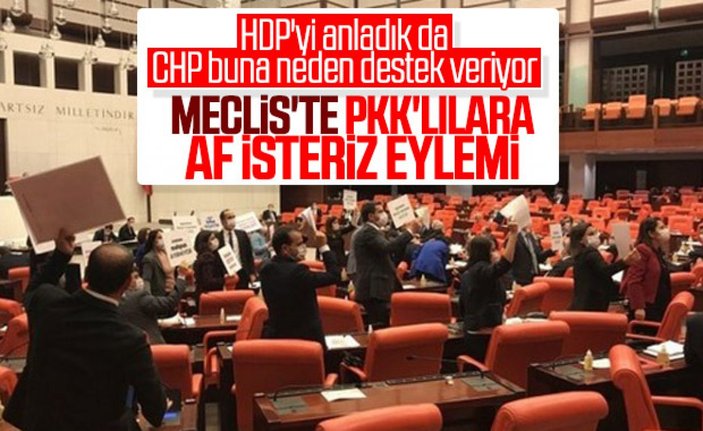 Meclis'te CHP-HDP-İyi Parti ittifakı