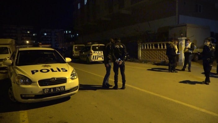 Antalya'da, sokağa çıkma yasağına dakikalar kala cinayet