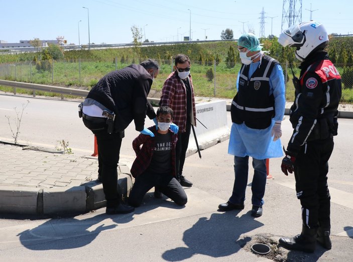 Adana'da, korona tespit edilen şahıs hastaneden kaçtı