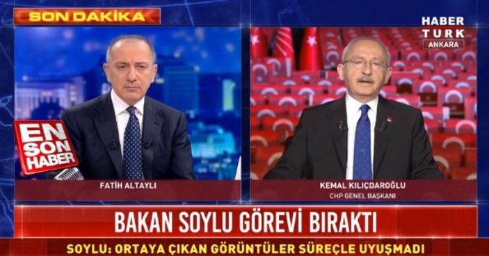 Süleyman Soylu'nun istifa kararına Kılıçdaroğlu'nun ilk yorumu