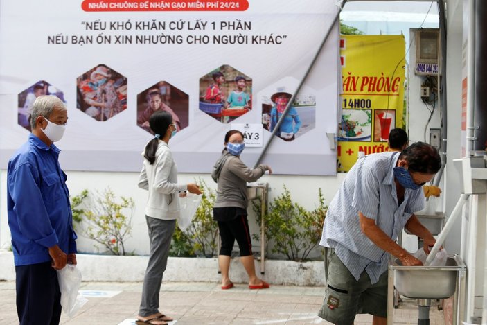 Vietnam'da 24 saat açık kalan pirinç ATM'si yapıldı