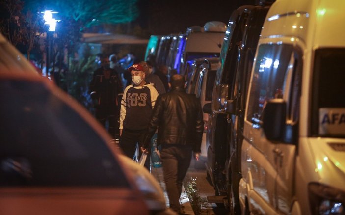 Bursa'da karantinadaki 60 kişi memleketlerine gönderildi