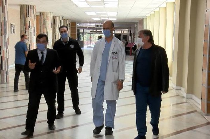Ankara'da doktor çift koronavirüsü yendi