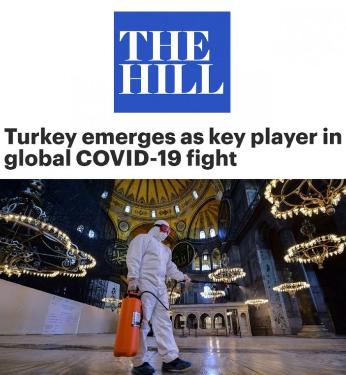 Amerikan basını: Türkiye koronayla mücadelede kilit rolde