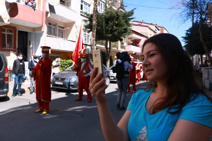 Eyüpsultan’da mehter takımından moral konseri