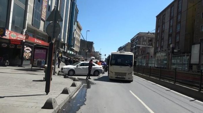 Sultangazi'de fazla yolcu alan minibüs şoförüne ceza