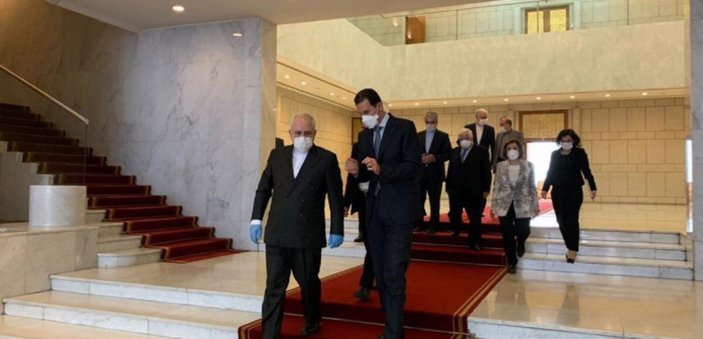İran Dışişleri Bakanı Zarif, Esad ile Şam'da buluştu
