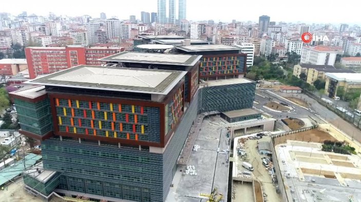 Göztepe Şehir Hastanesi'nin yüzde 90'ı tamamlandı