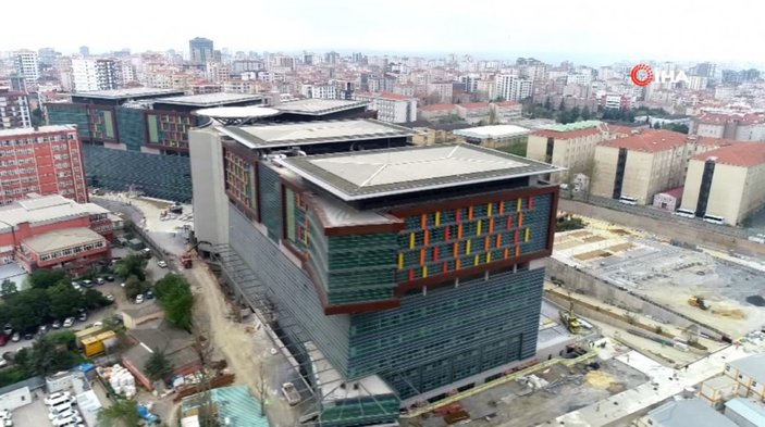 Göztepe Şehir Hastanesi'nin yüzde 90'ı tamamlandı